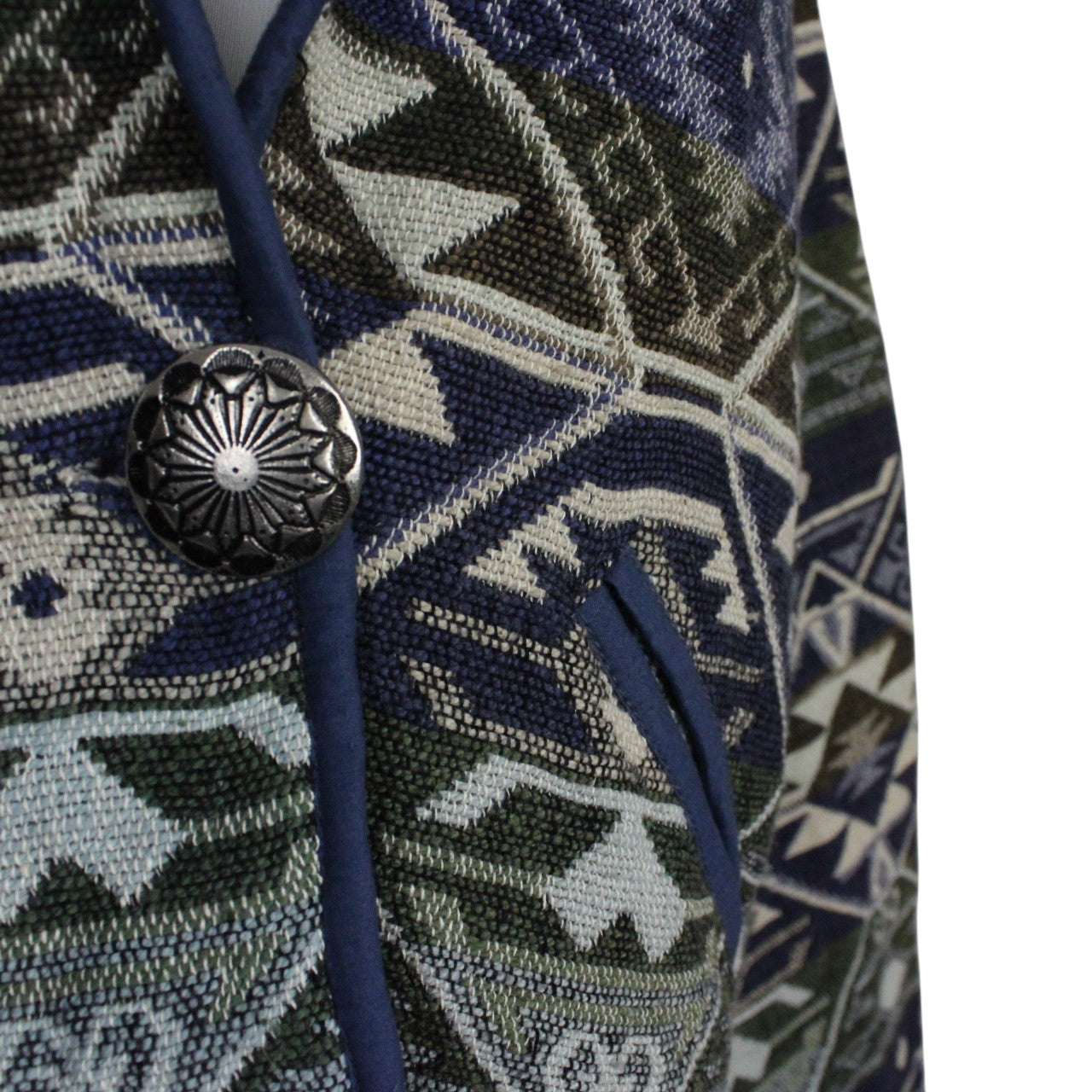 Womens Reworked Tapestry Jacket Multicolour | Large