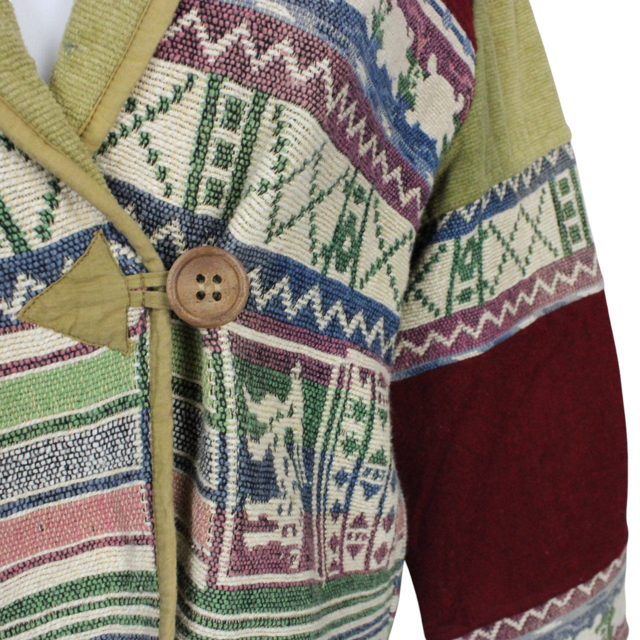 Womens Reworked Tapestry Jacket Multicolour | Large