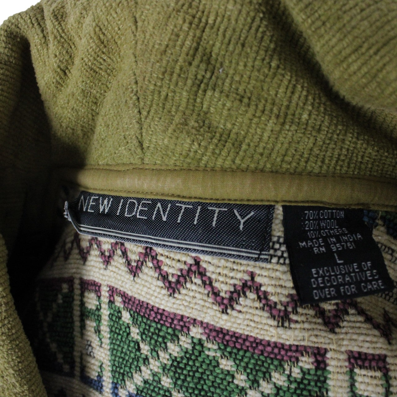 Womens Reworked Tapestry Jacket Multicolour | Large