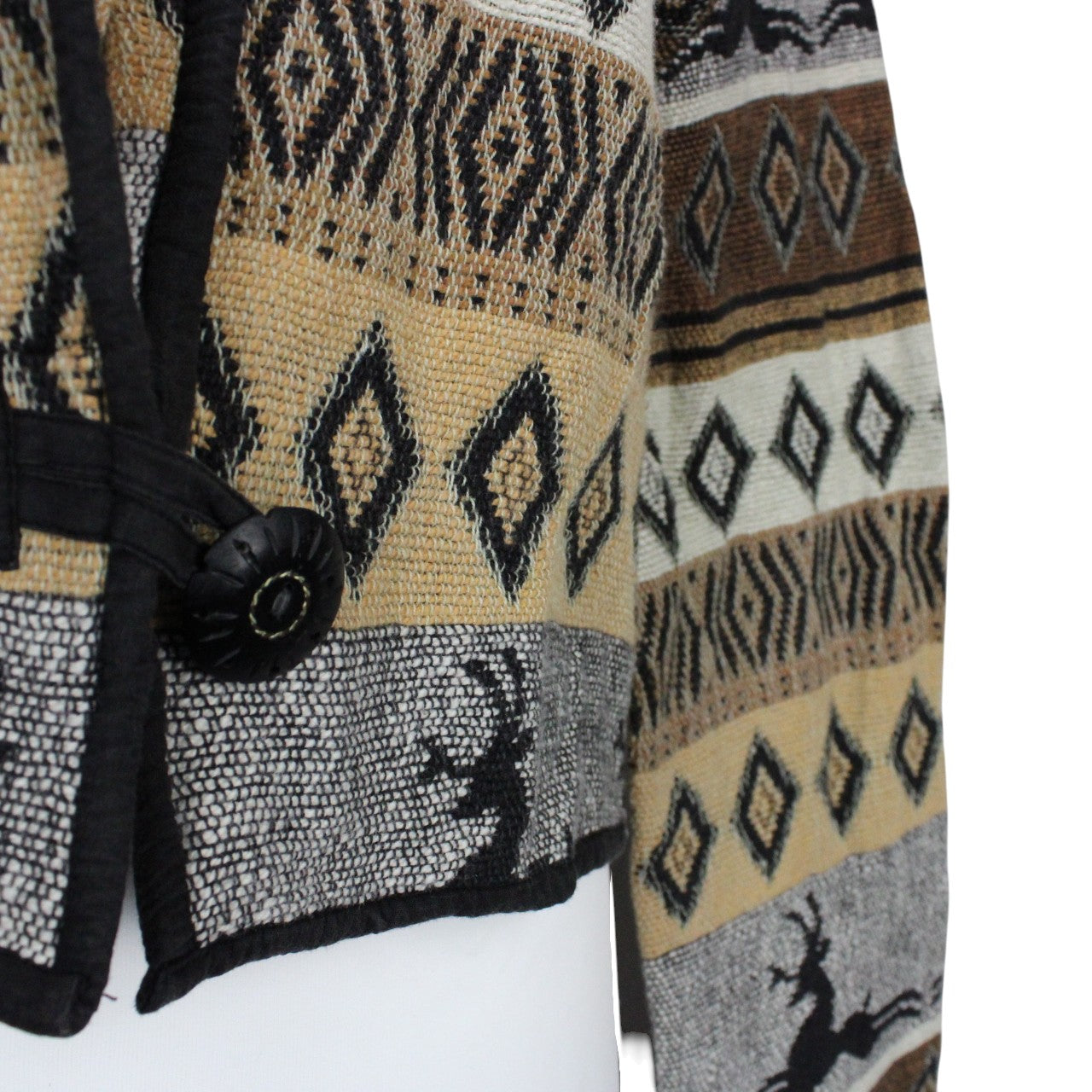 Womens Reworked Tapestry Jacket Multicolour | Large