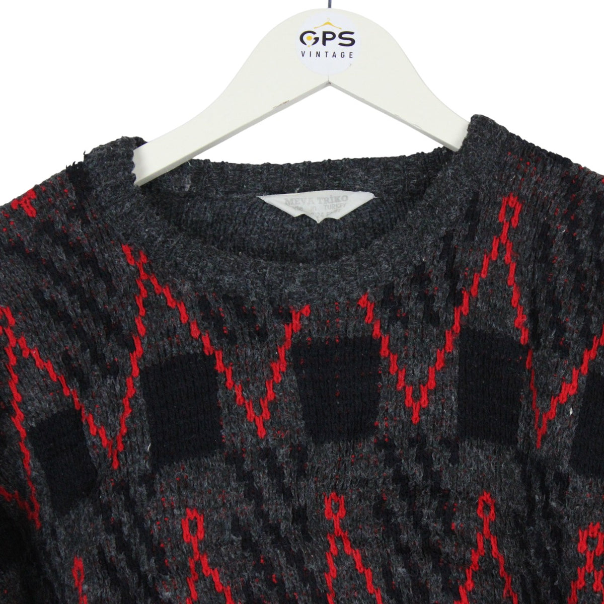 Crop Knit Reworked Jumper | Medium