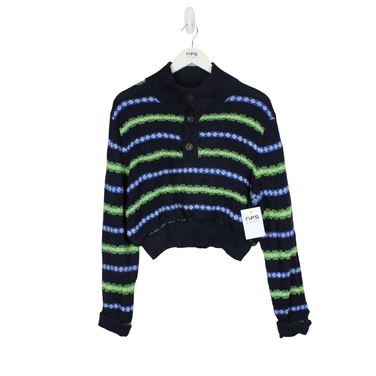 Crop Knit Reworked Jumper | Medium