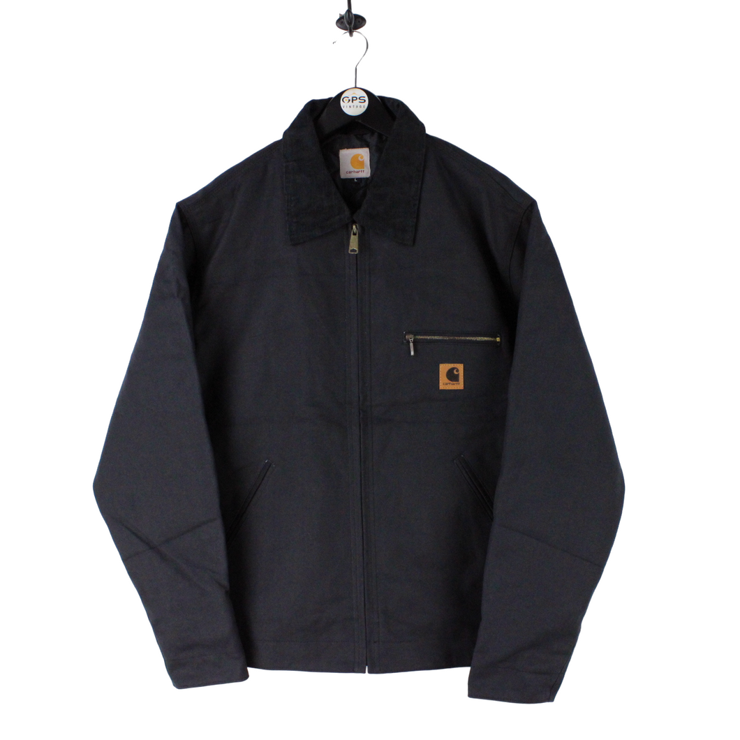CARHARTT Detroit Jacket Reworked Black