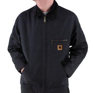CARHARTT Detroit Jacket Reworked Black