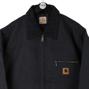 CARHARTT Detroit Jacket Reworked Black