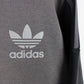 ADIDAS Sweatshirt Grey | Medium