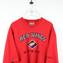 Load image into Gallery viewer, Vintage LEE Detroit Red Wings T-Shirt Red | XL
