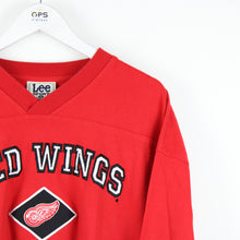 Load image into Gallery viewer, Vintage LEE Detroit Red Wings T-Shirt Red | XL
