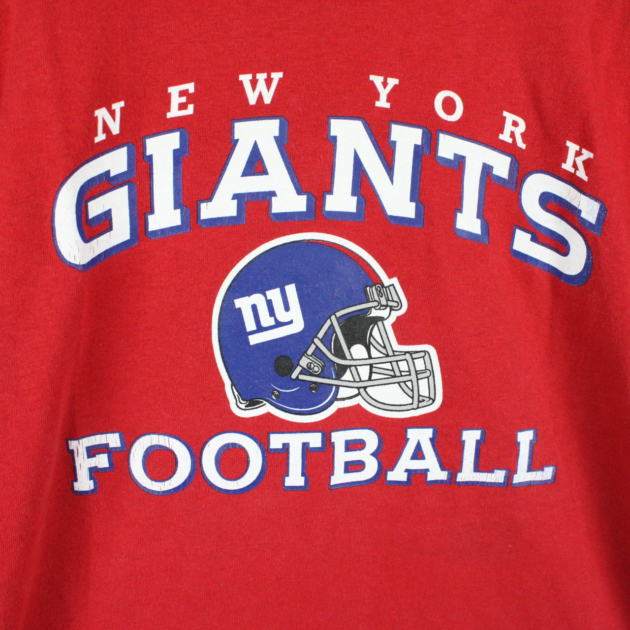 REEBOK New York GIANTS T-Shirt Red | XS
