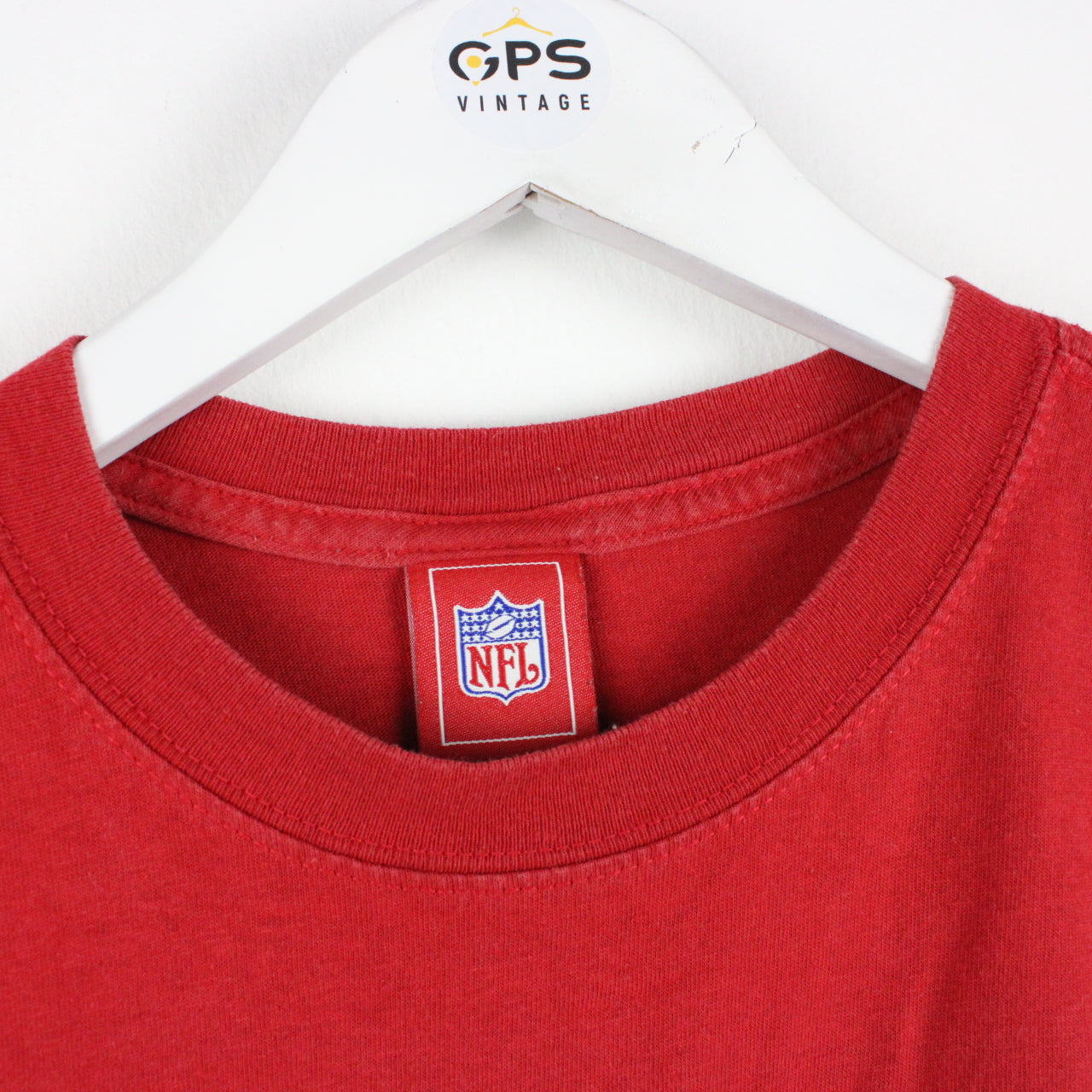 REEBOK New York GIANTS T-Shirt Red | XS