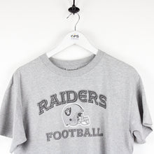 Load image into Gallery viewer, Vintage NFL Oakland RAIDERS T-Shirt Grey | Small
