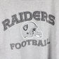 Vintage NFL Oakland RAIDERS T-Shirt Grey | Small