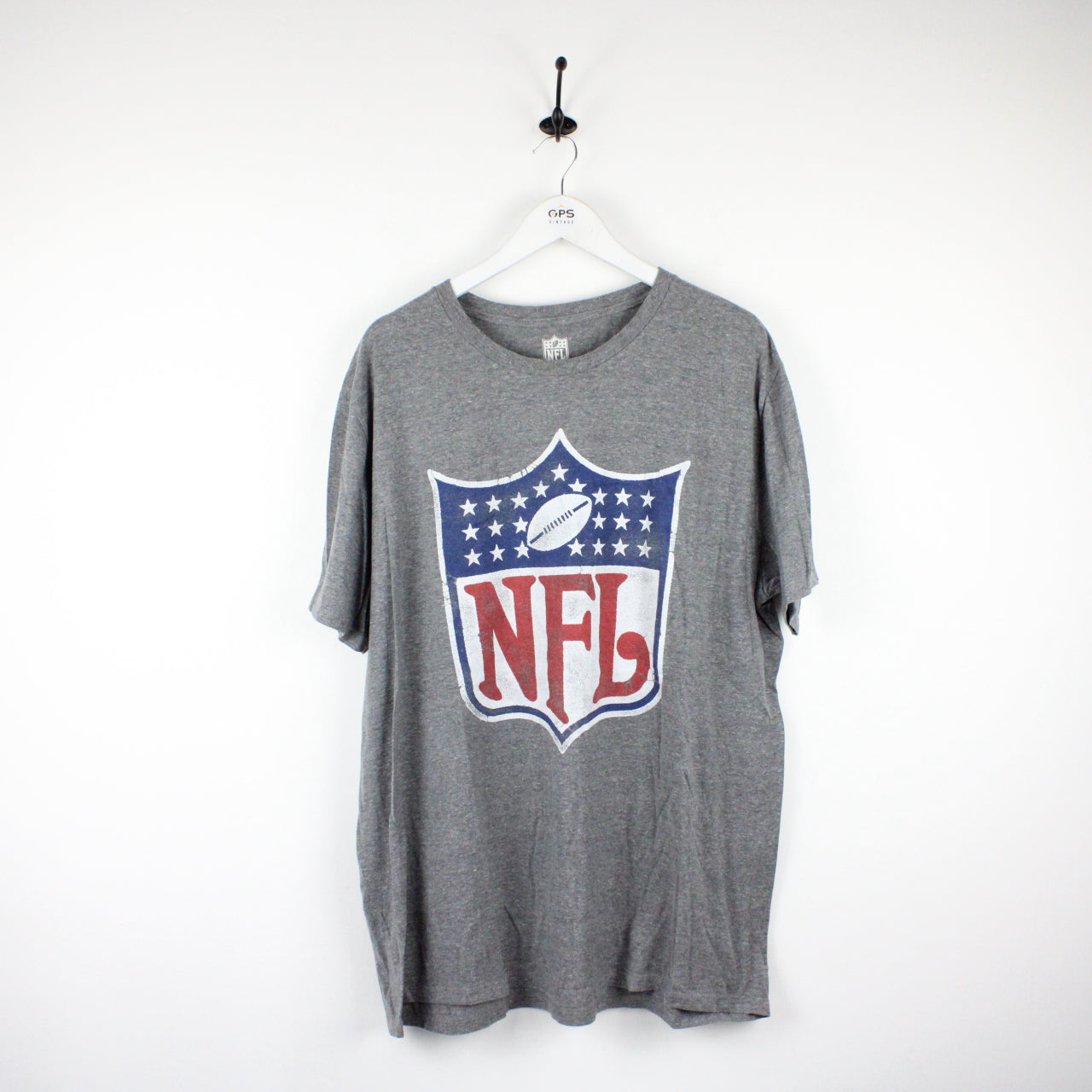 Vintage NFL T-Shirt Grey | XXL