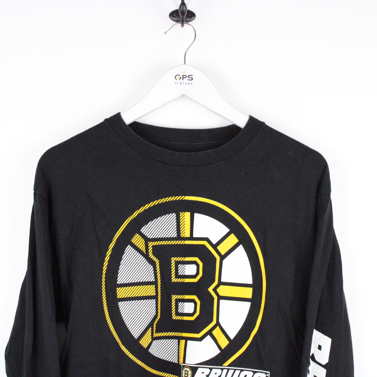 NHL MAJESTIC Boston BRUINS Sweatshirt Black | Medium