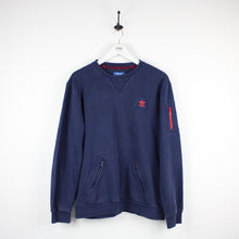 Load image into Gallery viewer, ADIDAS Sweatshirt Navy Blue | Medium
