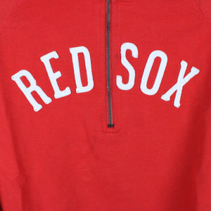 Boston RED SOX 1/4 Zip Sweatshirt | Small