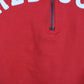 Boston RED SOX 1/4 Zip Sweatshirt | Small
