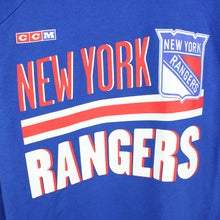 Load image into Gallery viewer, Womens CCM New York RANGERS Hoodie | Medium
