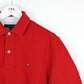 TOMMY HILFIGER Polo Shirt Red | Medium