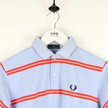Load image into Gallery viewer, Womens FRED PERRY Polo Shirt Blue | XS

