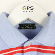 Load image into Gallery viewer, Womens FRED PERRY Polo Shirt Blue | XS
