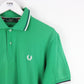 Vintage FRED PERRY Polo Shirt Green | Medium