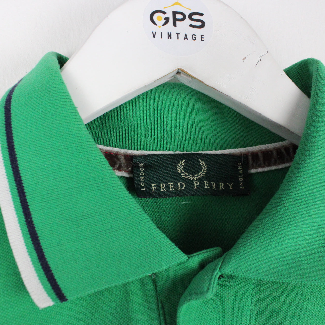 Vintage FRED PERRY Polo Shirt Green | Medium