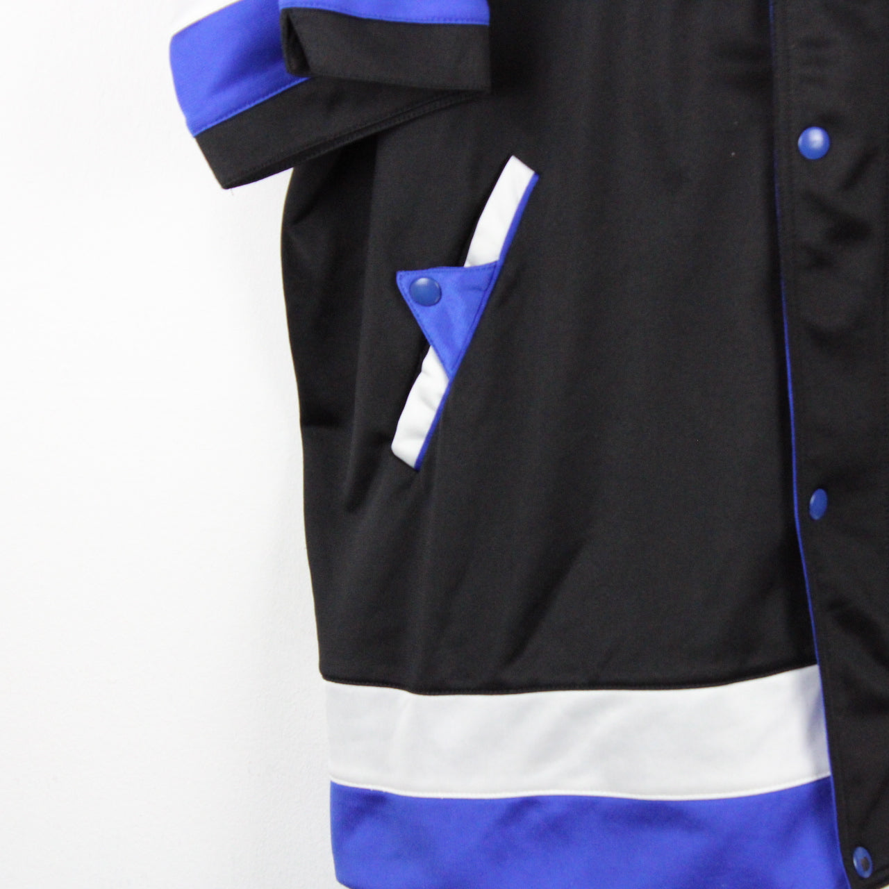 Vintage 90s CHAMPION USA Track Top Black | XL