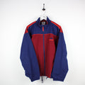 Vintage 90s ADIDAS Track Top Jacket Red | Large