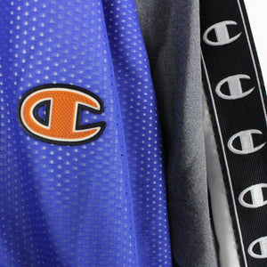 Vintage CHAMPION Track Top Blue | Large