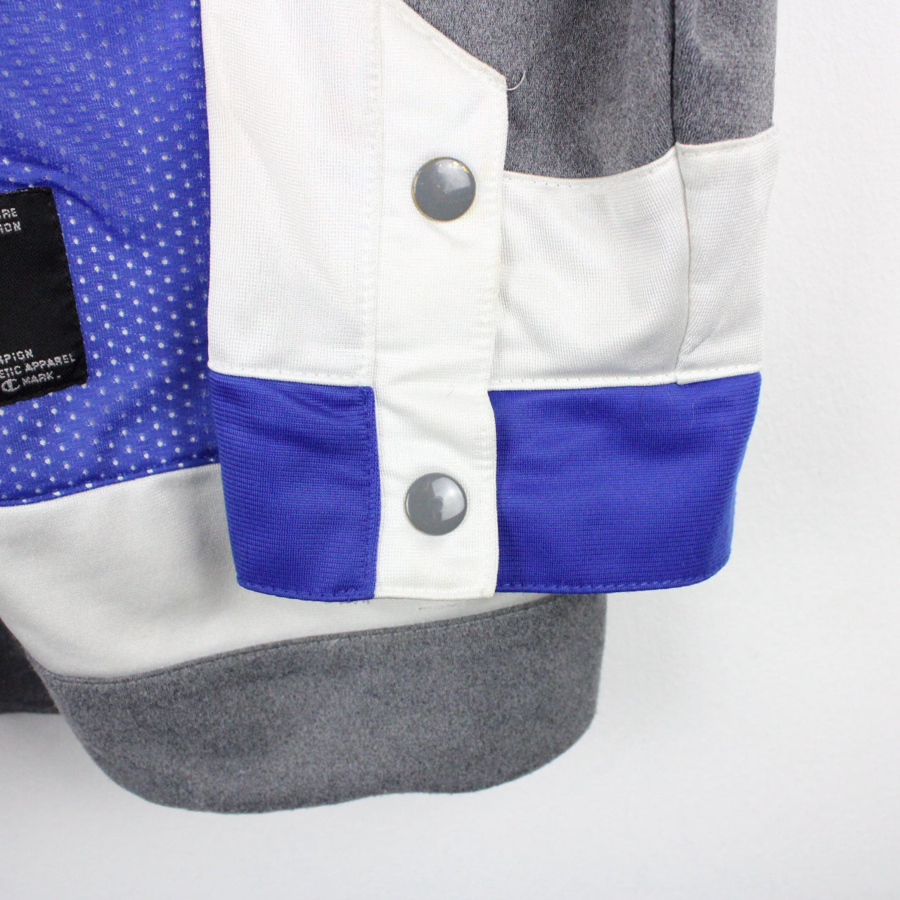 Vintage CHAMPION Track Top Blue | Large