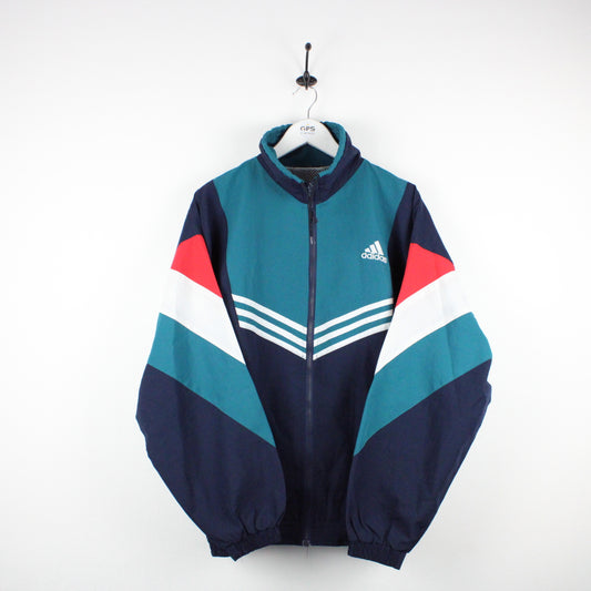 Vintage 90s ADIDAS Track Top Jacket Multicolour | XL