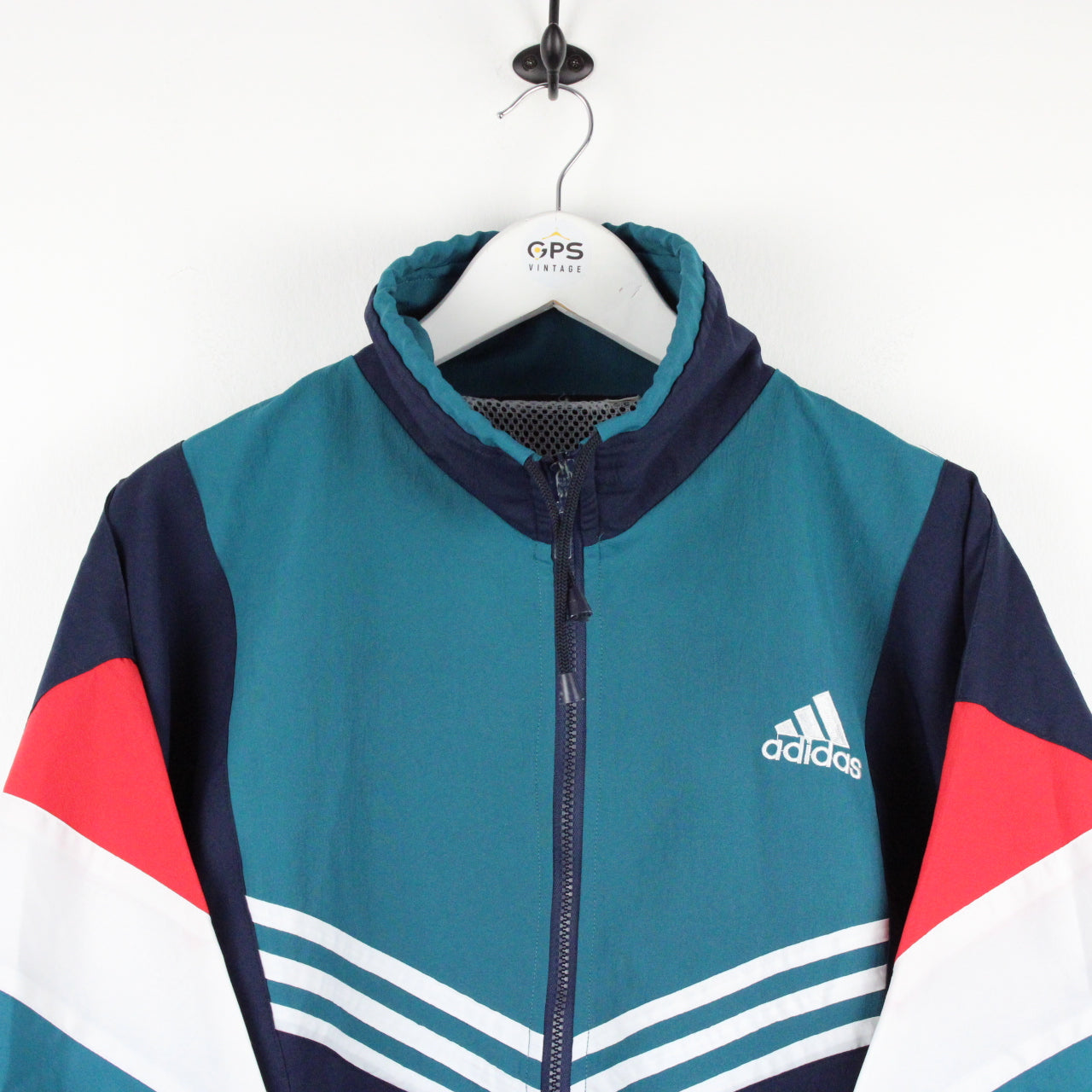Vintage 90s ADIDAS Track Top Jacket Multicolour | XL
