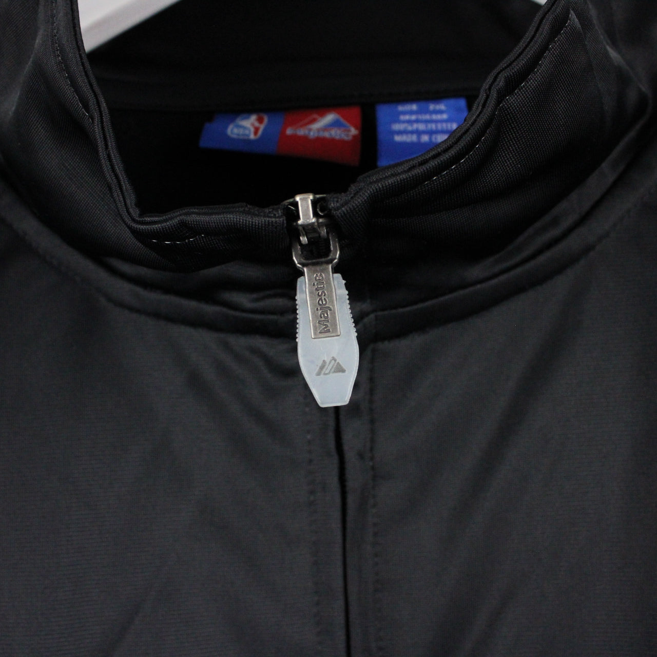 MAJESTIC New York KNICKS Track Top Black | XXL