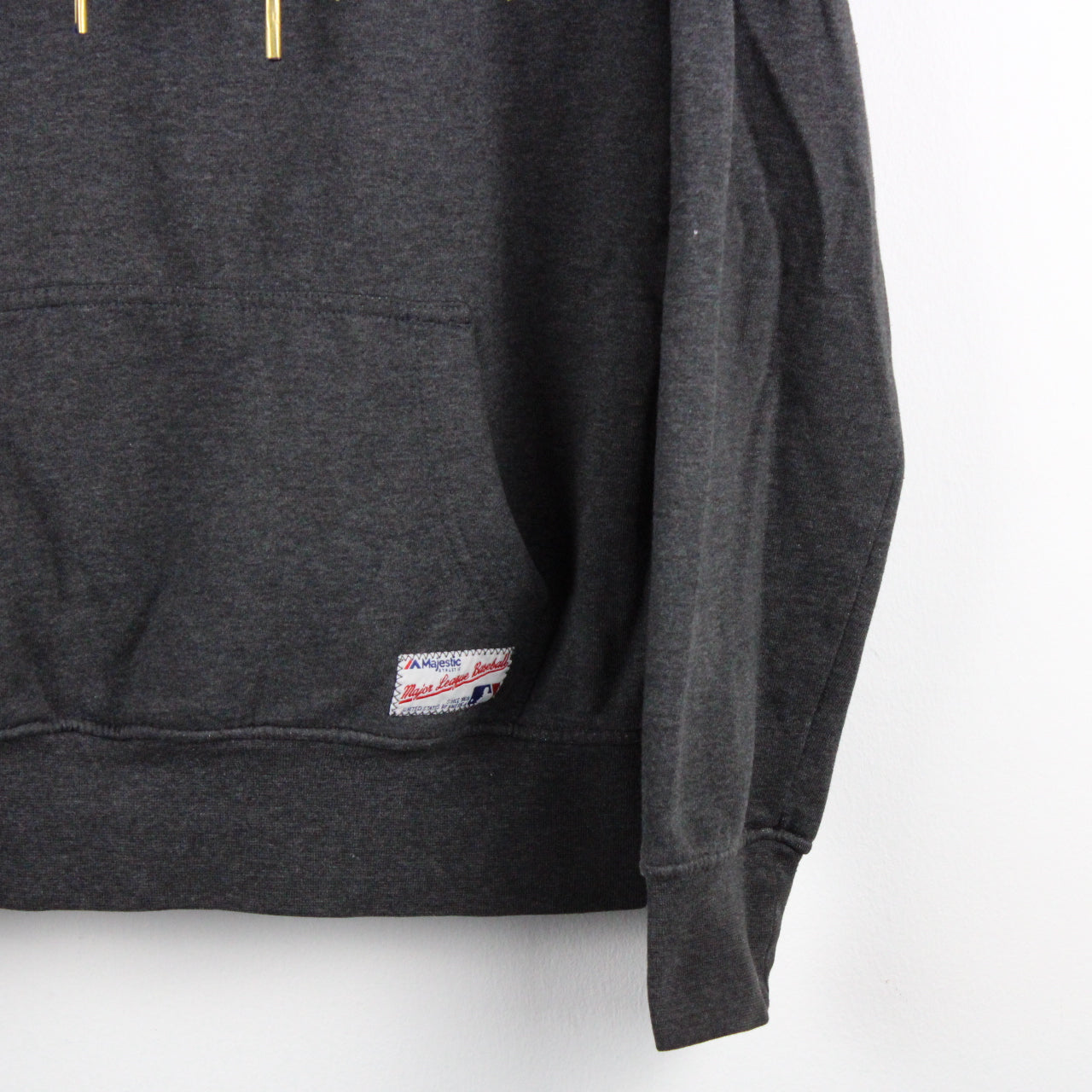 MLB MAJESTIC New York YANKEES Hoodie Grey | Small