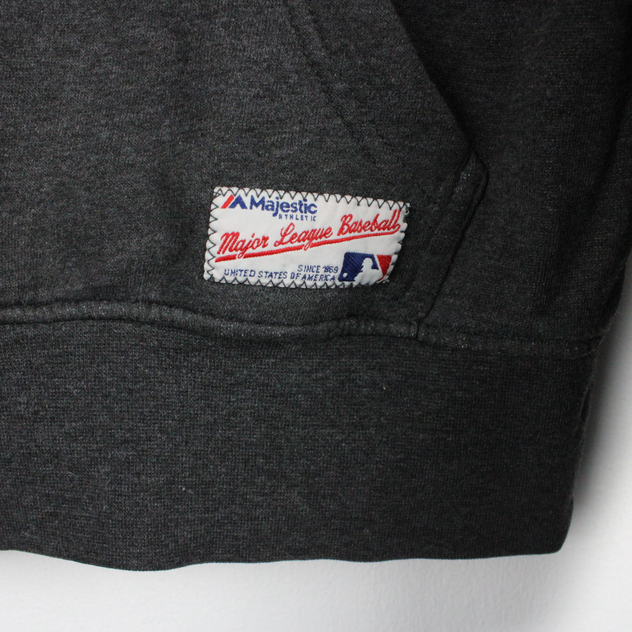 MLB MAJESTIC New York YANKEES Hoodie Grey | Small