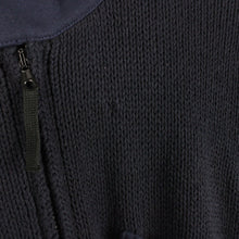 Load image into Gallery viewer, STONE ISLAND Zip Knit Sweatshirt Navy Blue | Medium
