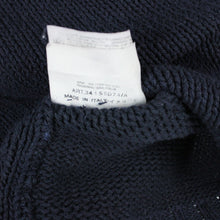 Load image into Gallery viewer, STONE ISLAND Zip Knit Sweatshirt Navy Blue | Medium

