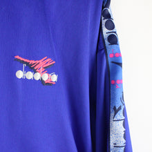 Load image into Gallery viewer, Vintage 90s DIADORA Track Top Blue | XL
