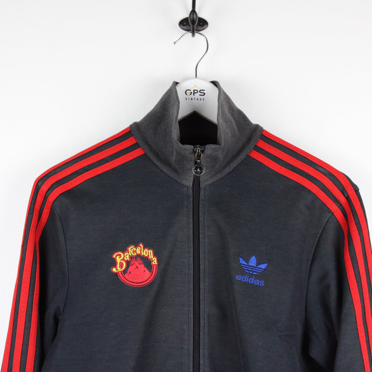 ADIDAS Barcelona Track Top Black | Small