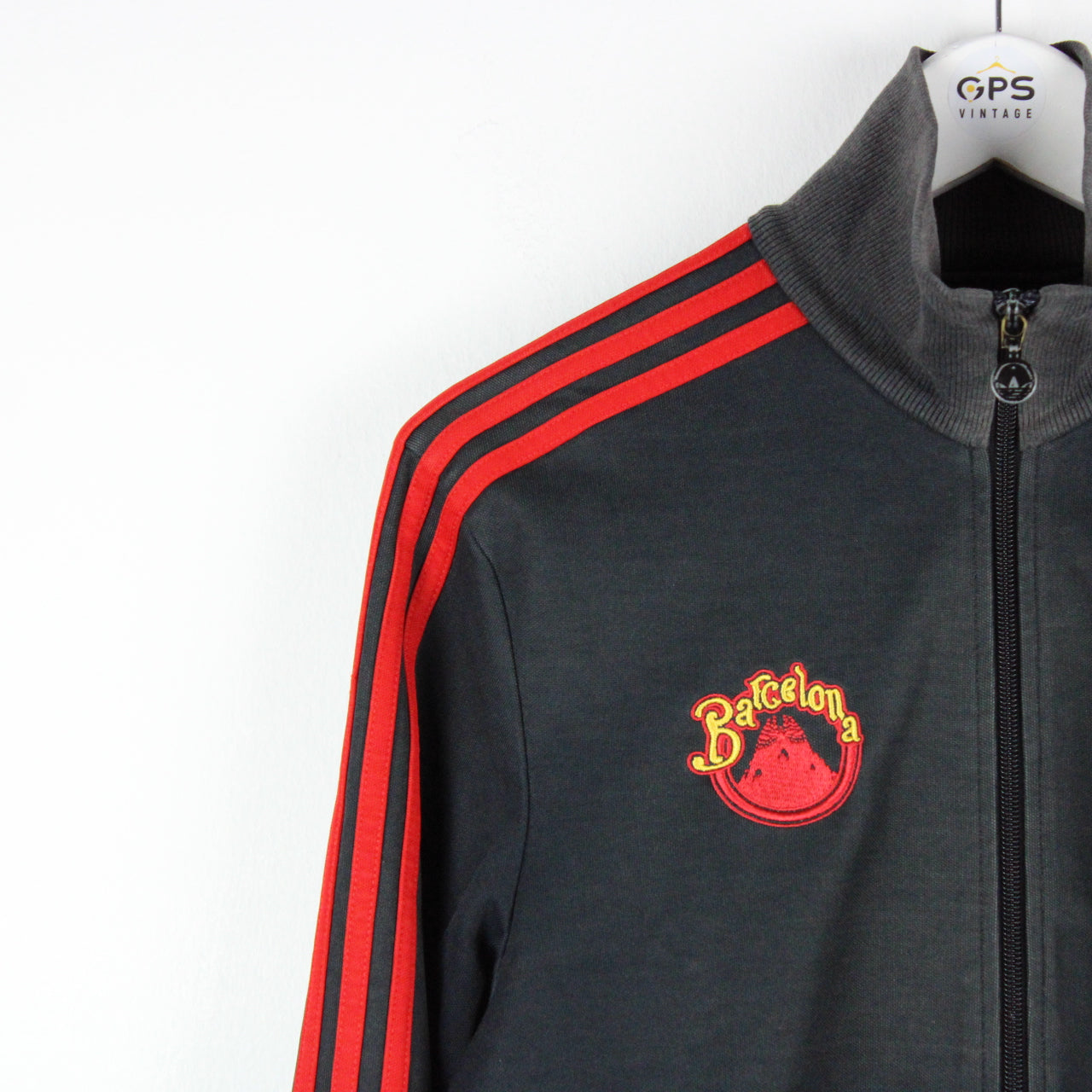 ADIDAS Barcelona Track Top Black | Small
