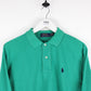 RALPH LAUREN Polo Shirt Green | Small