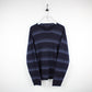 TOMMY HILFIGER Knit Sweatshirt Navy Blue | Large