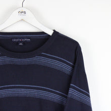 Load image into Gallery viewer, TOMMY HILFIGER Knit Sweatshirt Navy Blue | Large
