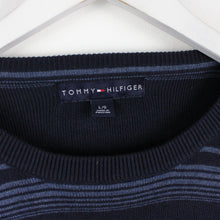 Load image into Gallery viewer, TOMMY HILFIGER Knit Sweatshirt Navy Blue | Large
