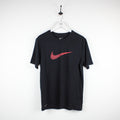 NIKE T-Shirt Black | Medium