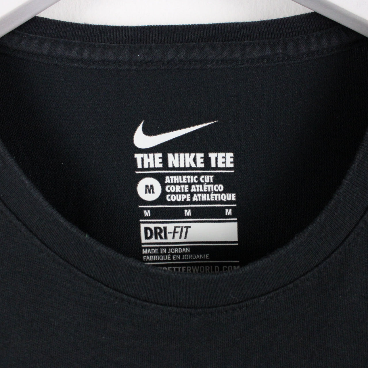 NIKE T-Shirt Black | Medium