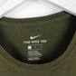 NIKE T-Shirt Green | Large