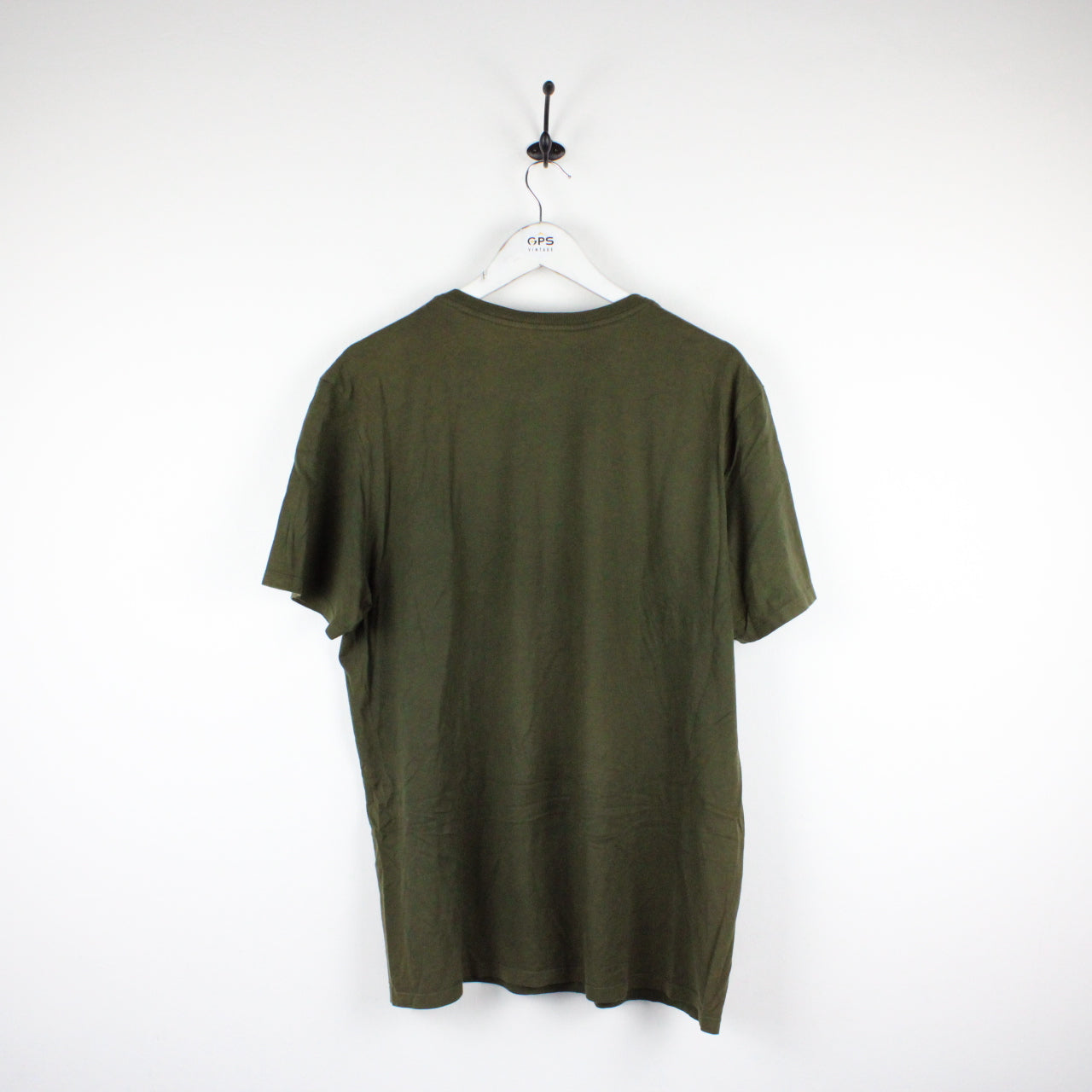 NIKE T-Shirt Green | Large