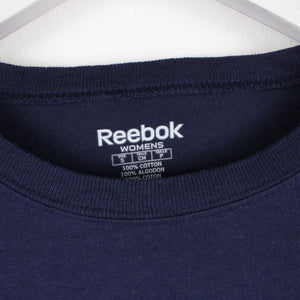 Womens REEBOK LA RAMS T-Shirt Navy Blue | Small